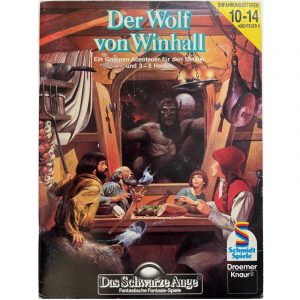 Der Wolf von Winhall Abenteuer 008 DSA2 Gruppenabenteuer Das Schwarze Auge - Original von 1988